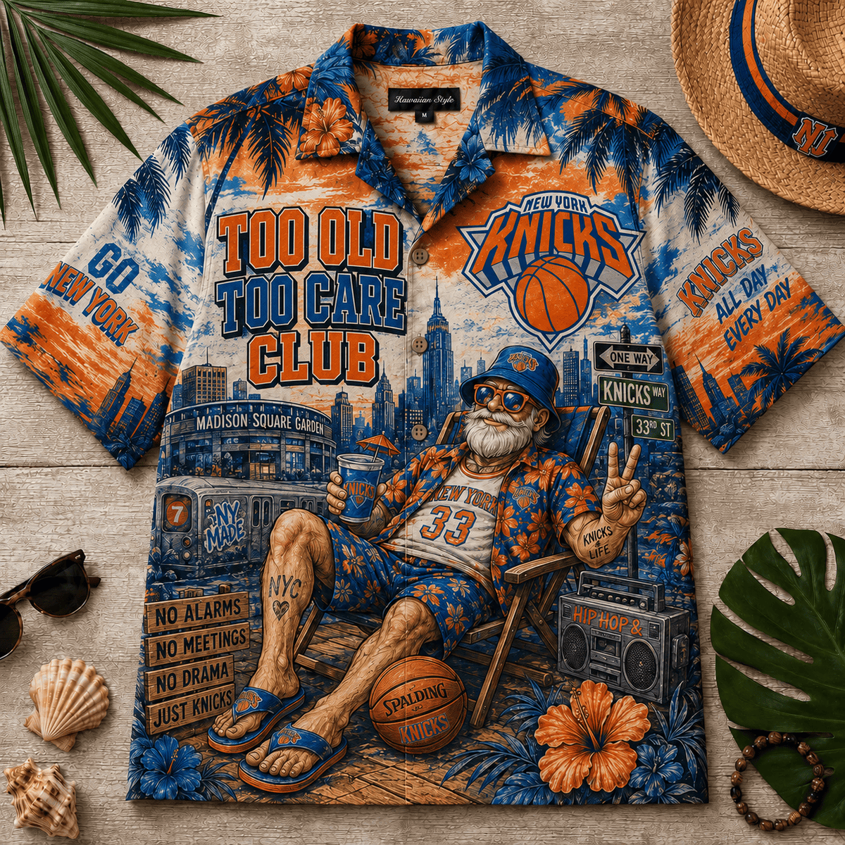 Premium NYK Hawaiian Shirt HQH