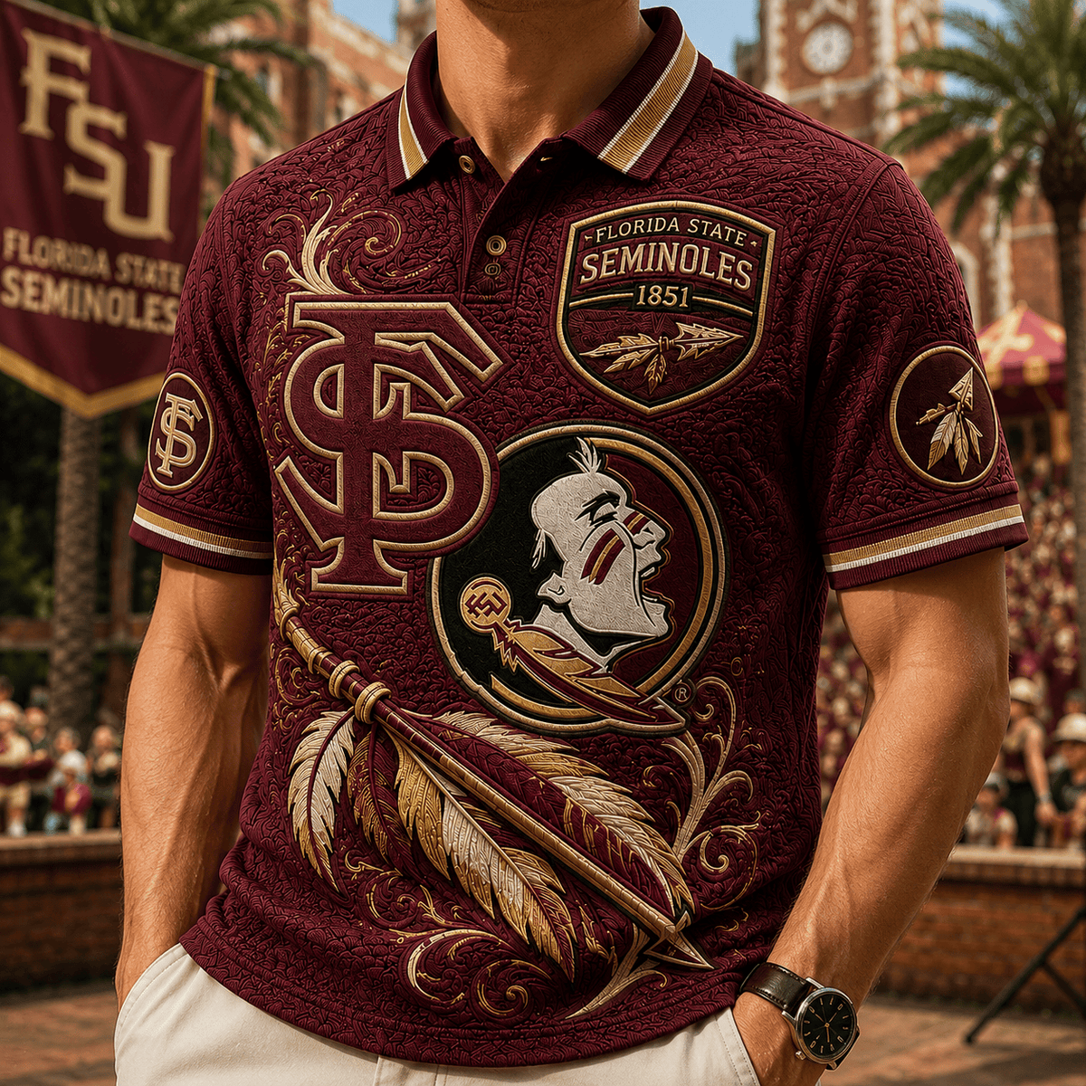 PREMIUM FSS EMBOSS POLO SHIRT PDL