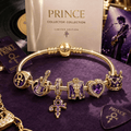 PRCE Gold Charm Bracelet Set VTH