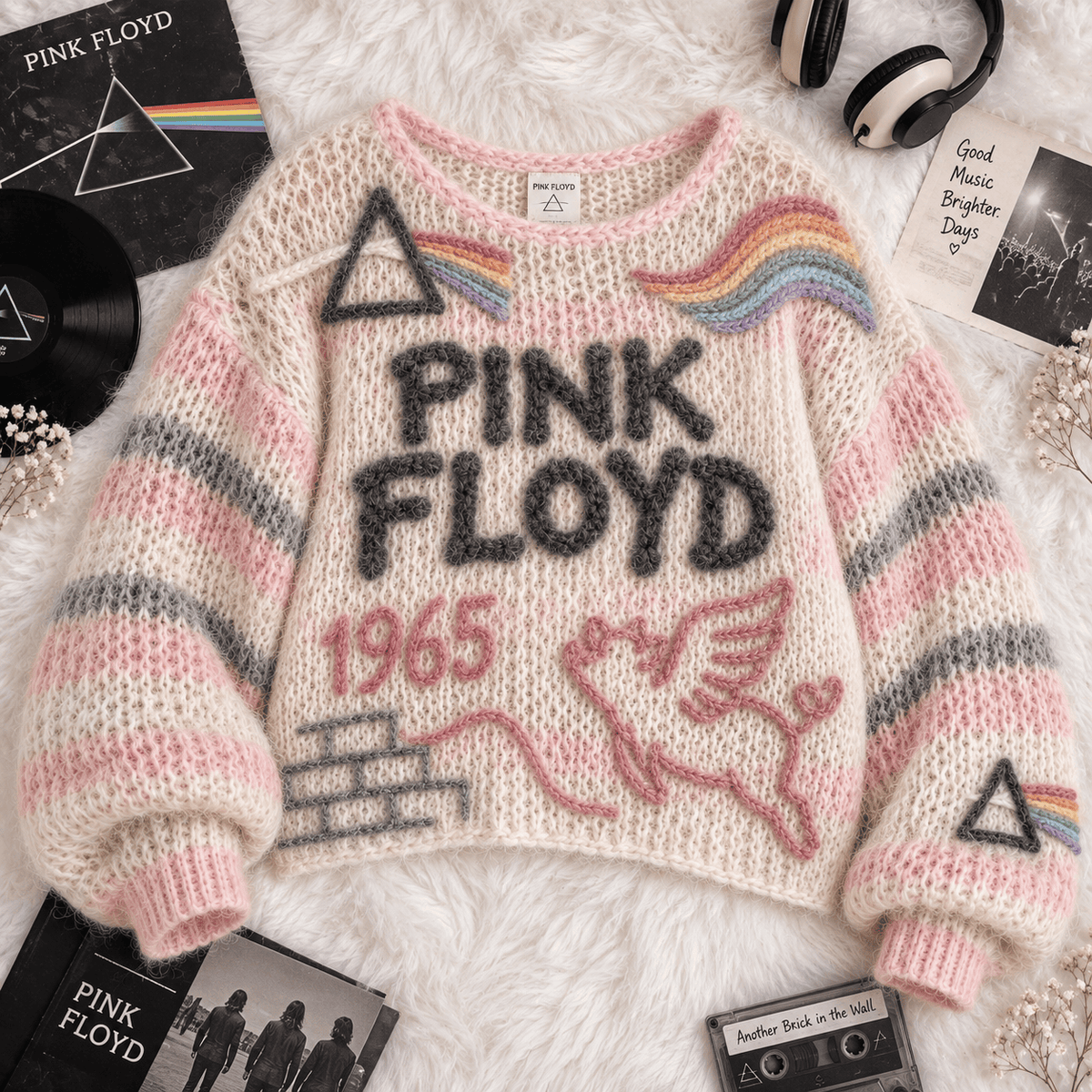 PKFL Women’s Open-Knit Sweater DNBN